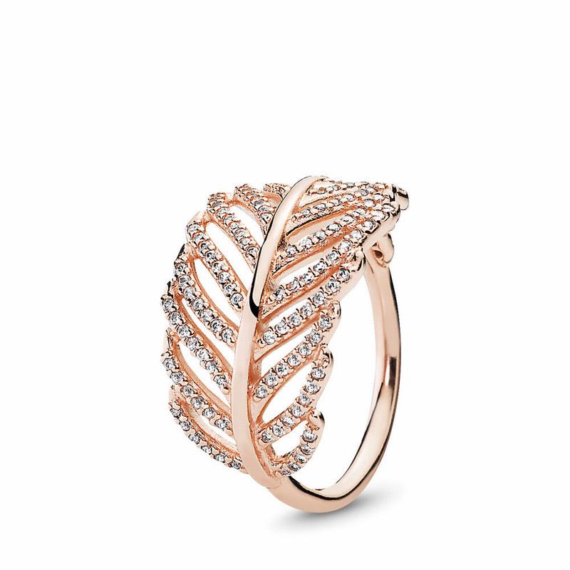 Inele statement Pandora Rose™ Light As A Feather (iSQJFlZB)